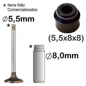 Retentor Valvula Renault