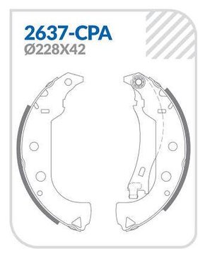 SAPATA C/ LONA FIAT F1C