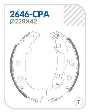 SAPATA C/ LONA FIAT F2C