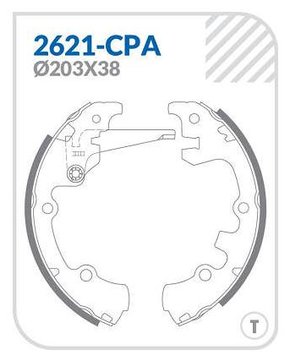 SAPATA C/ LONA FORD FO5C