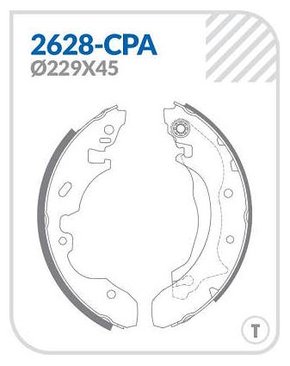 SAPATA C/ LONA FORD FO8C