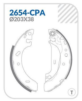 SAPATA C/ LONA FORD FO9C