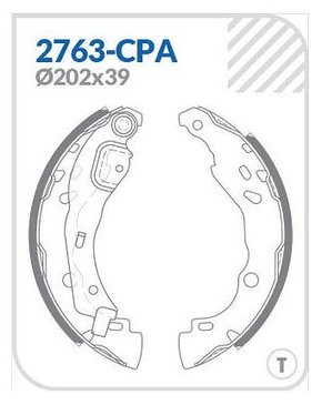 SAPATA C/ LONA RENAULT R3C