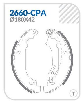 SAPATA C/ LONA RENAULT R9C