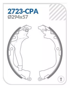 SAPATA C/ LONA VW  V1C