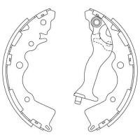 SAPATA DE FREIO WILLTEC - SW174