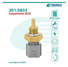 SENSOR DE TEMPERATURA DE ÁGUA IGUAÇU - 201.0833