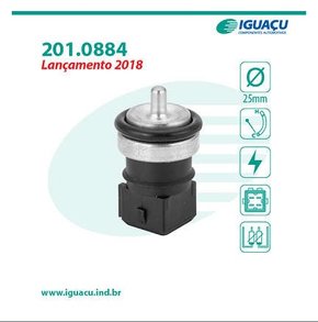 SENSOR DE TEMPERATURA DE ÁGUA IGUAÇU - 201.0884