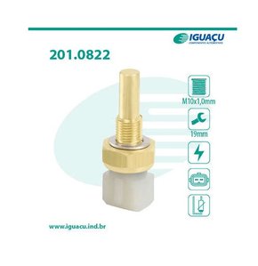 SENSOR DE TEMPERATURA DE ÁGUA IGUAÇU - 201.0822