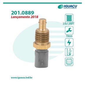 SENSOR DE TEMPERATURA IGUAÇU - 201.0889