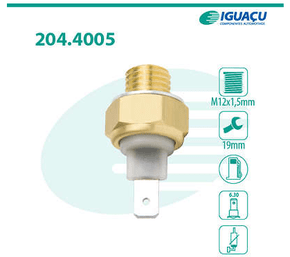 SENSOR DA PARTIDA A FRIO SENSOR TEMP IGUAÇU - 204.4005
