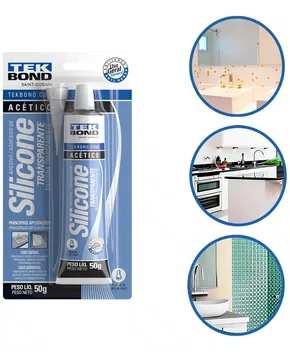 Adesivo de Silicone Acético Multiuso Tekbond 50g