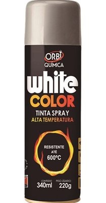 Tinta Spray Aluminio Alta Temperatura