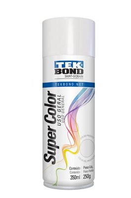 TINTA SPRAY BRANCO BRILHANTE TEKBOND