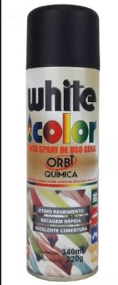 TINTA SPRAY PRETO FOSCO