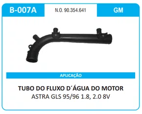 Tubo/Mangueira do Radiador da GM
