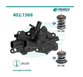 VÁLVULA TERMOSTÁTICA IGUAÇU - 402.1568-80-95