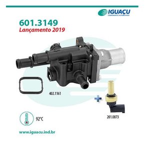 COMBINADO DE VÁLVULA TERMOSTÁTICA IGUAÇU - 601.3149-92