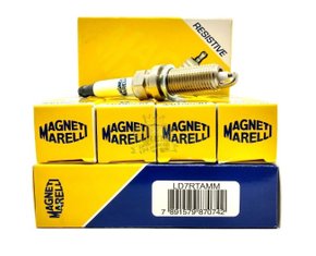 VELA DE IGNIÇÃO RESISTIVA MAGNETI MARELLI - LD7RTAMM