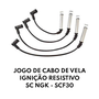 CABO DE IGNIÇÃO RESISTIVO SC NGK - SCF30