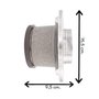 Cubo De Roda Traseiro Direito / Esquerdo Ash - C11f042 - Boxer \ Ducato \ Jumper 