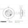 DISCO DE FREIO SOLIDO DIANTEIRO FREMAX - BD4705