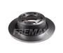 Disco De Freio Solido Traseiro Fremax - Bd4667 - Serie 1 