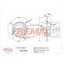 DISCO DE FREIO SOLIDO TRASEIRO FREMAX - BD5637