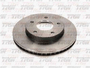 DISCO DE FREIO VENTILADO DIANTEIRO TRW - RCDI00820