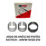 JOGO DE ANÉIS DO PISTÃO KICTECH - ANVW 10120 STD
