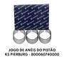 JOGO DE ANÉIS DO PISTÃO KS PIERBURG - 800060740000