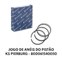JOGO DE ANÉIS DO PISTÃO KS PIERBURG - 800061540050