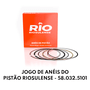 JOGO DE ANÉIS DO PISTÃO RIOSULENSE - 58.032.5101