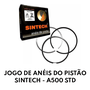JOGO DE ANÉIS DO PISTÃO SINTECH - A500 STD