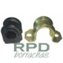 KIT DA BARRA ESTABILIZADORA DIANTEIRO DIREITO / ESQUERDO RPD BORRACHAS - 2520/A