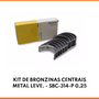 KIT DE BRONZINAS CENTRAIS METAL LEVE. - SBC-314-P 0,25