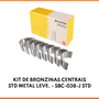 KIT DE BRONZINAS CENTRAIS STD METAL LEVE. - SBC-038-J STD