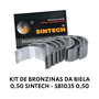 KIT DE BRONZINAS DA BIELA 0,50 SINTECH - SB1035 0,50