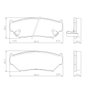 PASTILHA DE FREIO DIANTEIRA FRAS-LE - PD/404 -