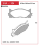 PASTILHA FREIO DIANTEIRO SUMITOMO SPEED BRAKE - SNA-1321