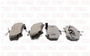 PASTILHA DE FREIO DIANTEIRO TRW - RCPT02740 SISTEMA TEVES