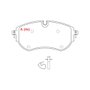 PASTILHA DE FREIO DIANTEIRO WILLTEC - FP979 - XC60
