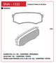 PASTILHA DE FREIO TRASEIRO SPEED BRAKE - SNA-1320 -
