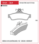 PASTILHA DE FREIO TRASEIRO SPEED BRAKE - SNA-347 -  TERRACAN