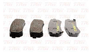 PASTILHA DE FREIO TRASEIRO TRW - RCPT12280 SISTEMA BOSCH