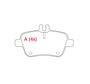 PASTILHA DE FREIO TRASEIRO WILLTEC - FP212 - F