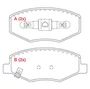 Pastilha de Freio da Chery CHE4W
