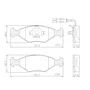PASTILHA FREIO FIAT F26F