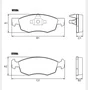 PASTILHA FREIO FIAT F29L