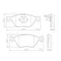 PASTILHA FREIO FIAT  F5F